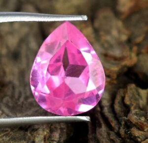 Investment Grade 9.60 Ct Pear Pink Kunzite Natural Gemstone Certified A57056