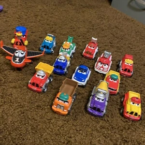 LOT 14 Tonka Lil Chuck & Friends Druckguss LKW Flugzeug Zug Feuer Maisto Hasbro - Bild 1 von 24