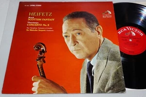 HEIFETZ Bruch SCOTTISH/Vieuxtemps CONCERTO-RCA Living Stereo WHITE DOG LSC-2603 - Bild 1 von 6