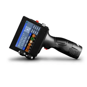 Wireless 600DPI Handheld Inkjet Printer For Logo Code Date QR Barcode DIY Black - Picture 1 of 10