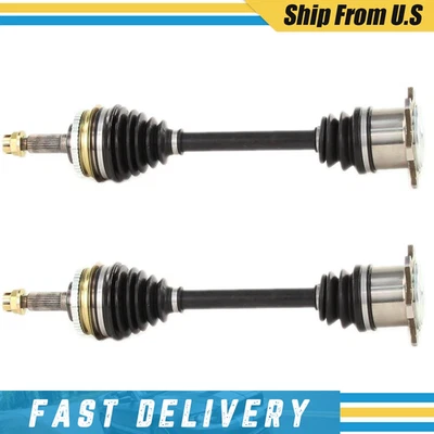 Комплект из пары передних валов оси CV TrakMotive подходит для Toyota Previa AWD 1991-1997 - Изображение 1 из 4