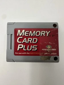 One Performance Memory Card Plus for Nintendo 64 N64 - Tested & Working - Picture 1 of 3