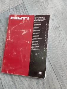 notice general manuel hilti C4/36-90 C4/36-350 C436-DC - Imagen 1 de 1