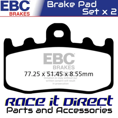 Pastillas de freno delanteras BMW K 1300 GT EDICIÓN EXCLUSIVA 2010-2011 PRO HH EBC Foto 1 de 4