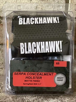Blackhawk Serpa CQC Concealment Holster for Springfield XDS RH - 410565BK-R - Image 1 of 3