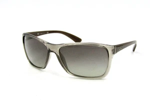 Ray Ban RB4331 Occhiali da Sole Quadrati, 6479/11 Grigio Trasparente/Grigio Sfumato #K26 - Foto 1 di 10