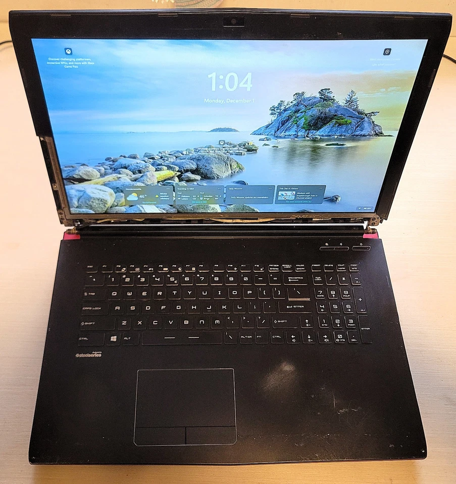 Laptop MSI GP72 2QE Leopard Pro: SSD 465 GB: 16 GB RAM: 2 GB GPU NVidia: Win11 - Immagine 1 di 4