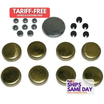 Proform 66555, Kit de tapones congeladores de latón para Ford 351C/351M/400 Performance Par Foto 1 de 4