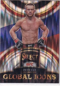 Panini UFC Select 2023 Nr. 10 Petr Yan Global Icons Silver Flash Prizm - Bild 1 von 2
