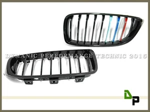 M Color Gloss Black Front Grille For BMW F32 4-Series 420i 428i 435i 2014-2017 - Bild 1 von 4