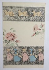 Pasqua, Coniglio, Fiori, Bambini, 1900