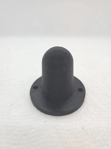Delta motor shaft cone cover 2 hole flange 3d printed PLA reproduction Black - Picture 1 of 4