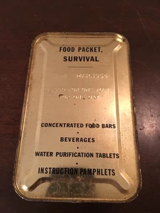 Authentic Vietnam War Era SA-4 Pilot's Survival Kit Food Packet Ration - Picture 1 of 2