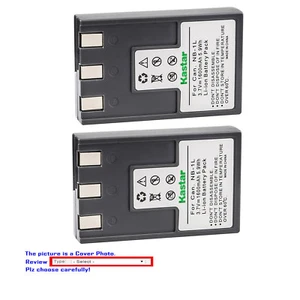 Kastar Battery NB1L for Canon NB-1L NB-1LH CB-2LSE S100 S300 S500 S410 S400 S330 - Picture 1 of 7