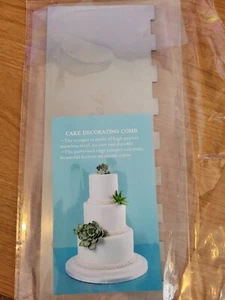 9 Zoll Edelstahl Kuchen Schaber, Küche Backen Werkzeuge, doppelseitig - Bild 1 von 3