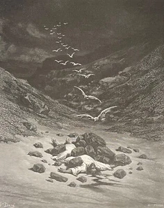 Israel Achan Gesteinigt Gustave Golden 1874 - Bild 1 von 6