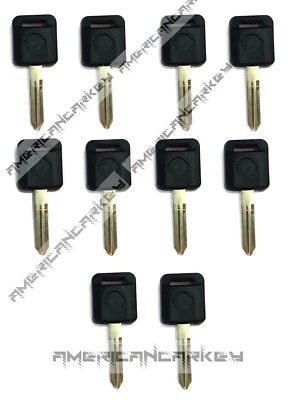 Lote 10 llaves a granel para Nissan 2003-2009 350Z 2005-2006 Altima N104 Foto 1 de 2