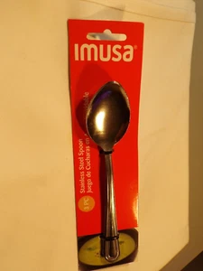 NEW 71112 IMUSA Stainless Steel Soup Spoon Set 3 piece - Foto 1 di 8