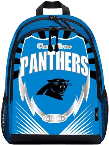 Carolina Panthers Kids Lightning Backpack - NFL Cover