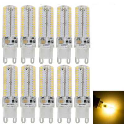 10X 10W G9 Led 3014 104SMD Stiftsockel Warmweiß​ Leuchtmittel Birne Lampe 220V - Bild 1 von 4