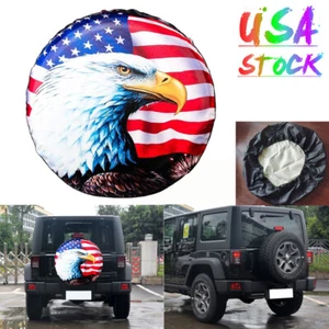 15" Car Spare Wheel Tire Cover 27.6 28" 29.4" for Jeep Dodge Raider 225/75R15 - Picture 1 of 13