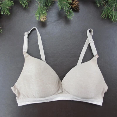 Warner's Bra Size 34B Gold Padded Wireless Adjustable Clasp Back - Image 1 of 4