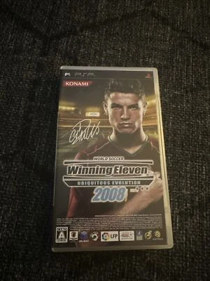 USED PSP World Soccer Winning Eleven: Ubiquitous Evolution 2008 PlayStation Port - Image 1 of 4