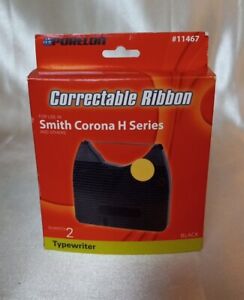 Porelon #11467 Correctable Ribbon Smith Corona H Series Typewriter Black  