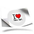 1 x Vinyl Sticker A3 - I Love New York NYC America USA #7752