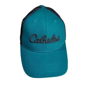 CABELA'S - Teal Hat - Snapback Trucker Hat - Men's One size - Picture 1 of 5