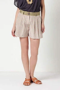 New! 0 Anthropologie Corey Lynn Calter Silk "Undisclosed Stitch Shorts" 5* - Picture 1 of 3