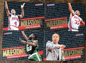 1995-96 SkyBox NBA Hoops Milestone Basketball Karten (4 Stck) - Bild 1 von 9
