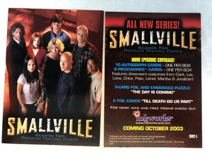 CHEAP PROMO CARD: SMALLVILLE SEASON 2 Inkworks 2003 #SM2-1