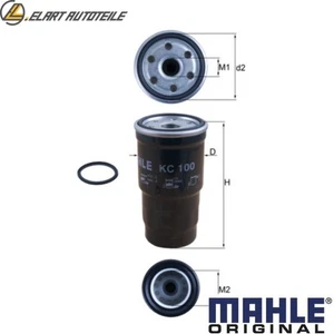 KRAFTSTOFFFILTER KC 100D FÜR TOYOTA RAV/4/IV/VAN/III HILUX/VI/Pickup COROLLA - Picture 1 of 11
