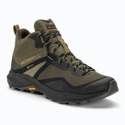 Merrell Men's 10 MQM 3 Mid Gore-Tex J135577 Olive Black Waterproof Hiking Boots - Image 1 of 4