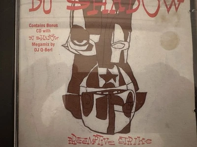 DJ SHADOW - Preemptive Strike 2 x CD 1997 MoWax AS NEW! Bonus CD DJ Q-Bert - Image 1 of 2