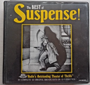 THE BEST OF SUSPENSE! - 24 Complete Broadcasts on 12 Cassettes America Before Tv - Picture 1 of 8