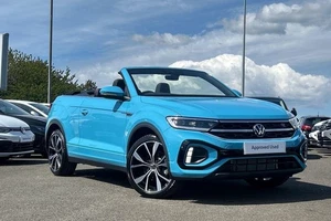 2025 Volkswagen T-Roc Cab Mk1 Facelift 2022 1.5TSI 150PS R-LineDSG CONVERTIBLE P - Picture 1 of 24