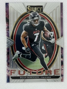 2024 Panini Select Select Future Prizm Bijan Robinson #12 Atlanta Falcons - Picture 1 of 2