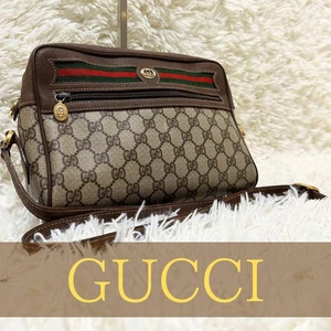 Gucci Große Gg Leder Schultertasche Sherry Line m2_0708 - Bild 1 von 12