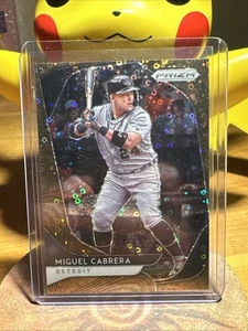 2020 PRIZM MIGUEL CABRERA GOLD DISCO PRIZM #25/25 HOF - Picture 1 of 2