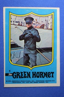 1966 Topps Green Hornet Sticker #6 Kato - Very Good Condition - Image 1 of 4