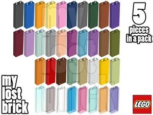 LEGO - Part 2454 - Bricks 1x2x5 (Pack of 5) + NEW + SELECT COLOUR - Picture 1 of 37