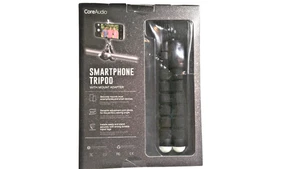 CoreAudio Smartphone Tripod With Mount Adapter Flexible Phone Stand Grip Black - Picture 1 of 3