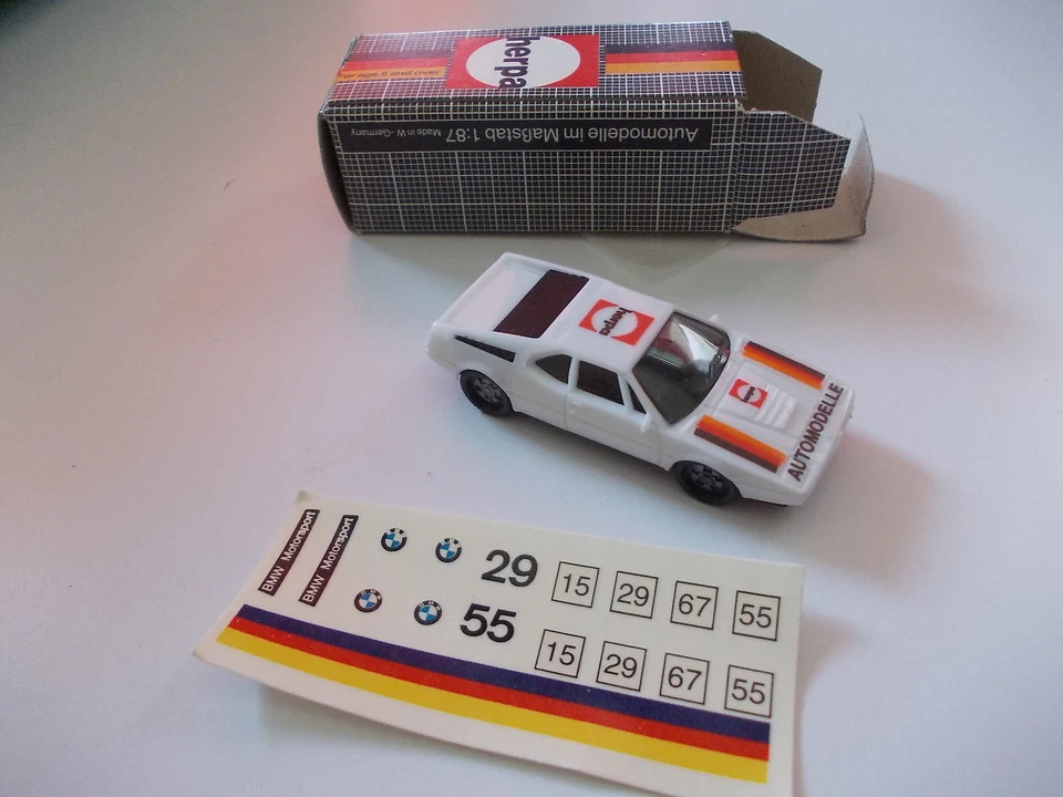 Herpa: Motorsport Nr. 3551 BMW M1 Come Nuovo In Vecchio OKT Con Decals (GK5) - Immagine 1 di 1