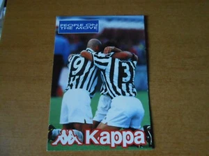 cartolina -JUVENTUS F.C.-ROBE DI KAPPA PEOPLE ON THE MOVE-cm.10,5x15 - Picture 1 of 2