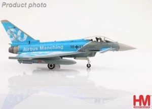 1:72 HM Eurofighter EF-2000 "60 Years Luftwaffe 2022 Fighter Diecast Plane Model - Picture 1 of 8