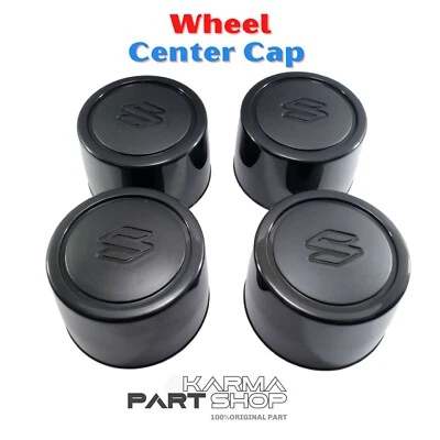 Tapa central de rueda genuina 4 piezas SUZUKI VITARA ESCUDO SIDEKICK SAMURAI JIMNY SIERRA Foto 1 de 4