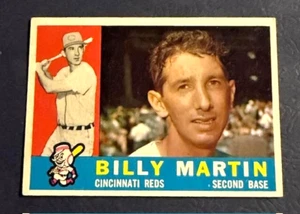 1960 Topps Baseball #173 Billy Martin EX+ 25 YEAR SELLER - Picture 1 of 2