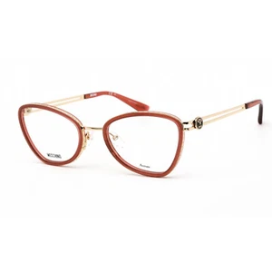 NEW AUTHENTIC Moschino MOS584 0LHF Burgundy Eyeglasses  52-20-135 - Picture 1 of 5